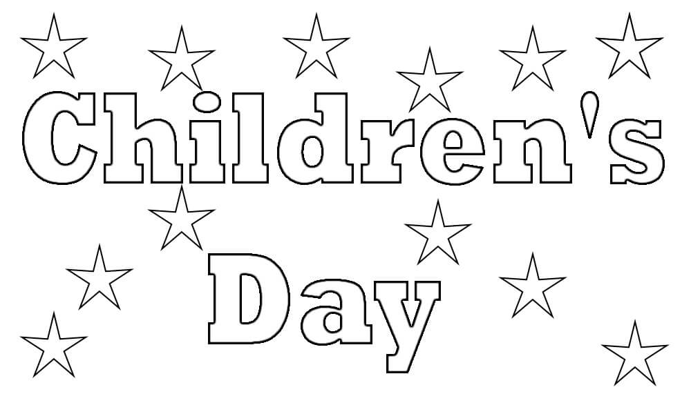 Children 39 s Day 8 Coloring Page Free Printable Coloring Pages For Kids