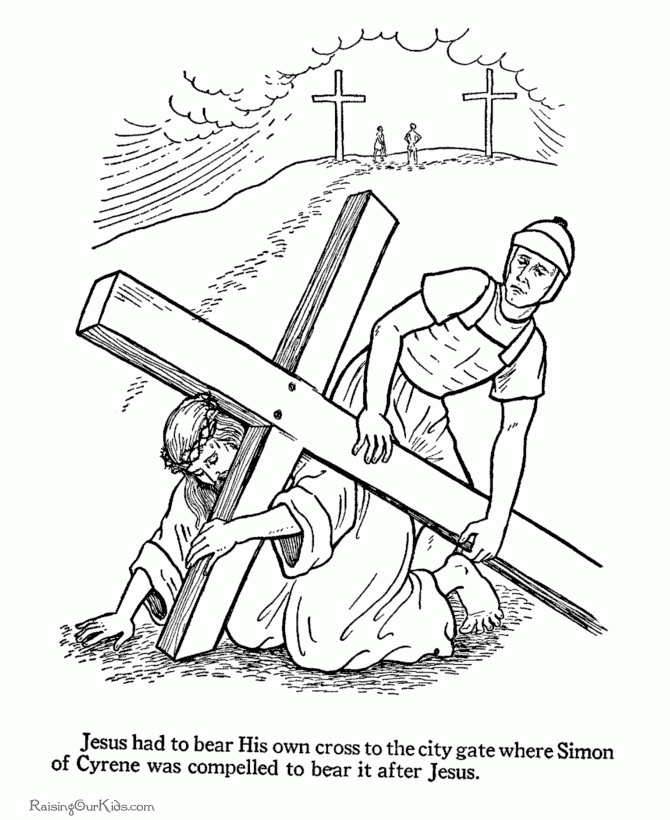 Christian Easter Coloring Pages For Kid 010