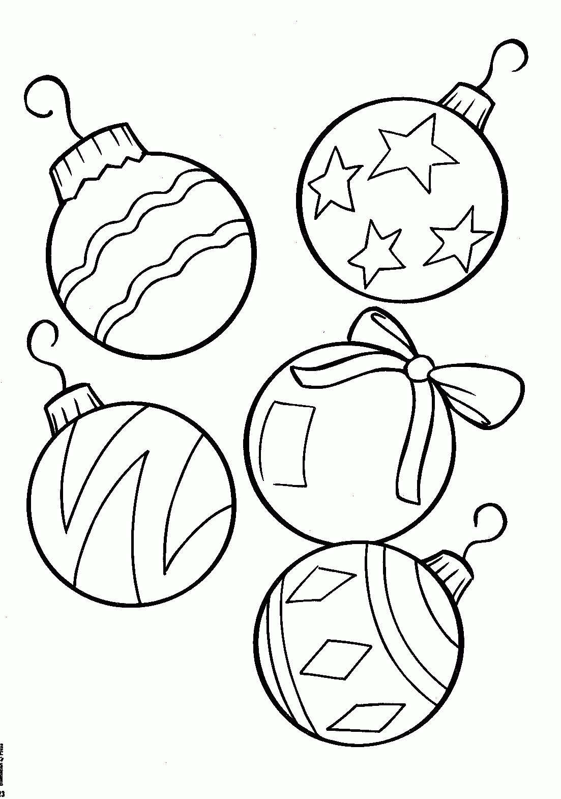 Christmas Coloring Page