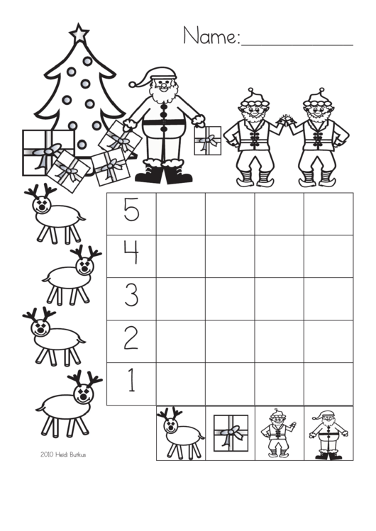 Christmas Santa Crossword Puzzle Template Printable Pdf Download