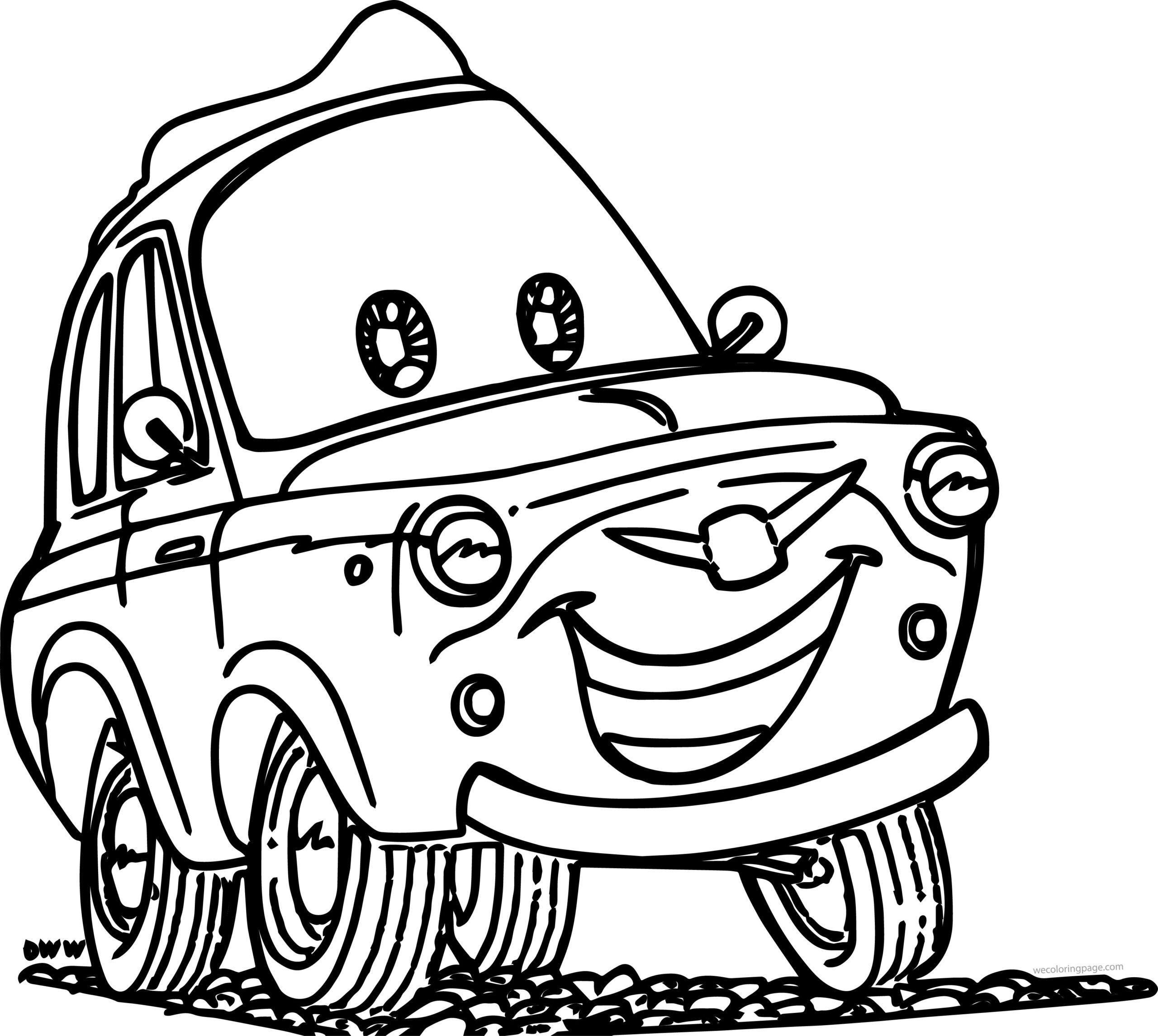 Collection Of Car Coloring Pages Free Printable
