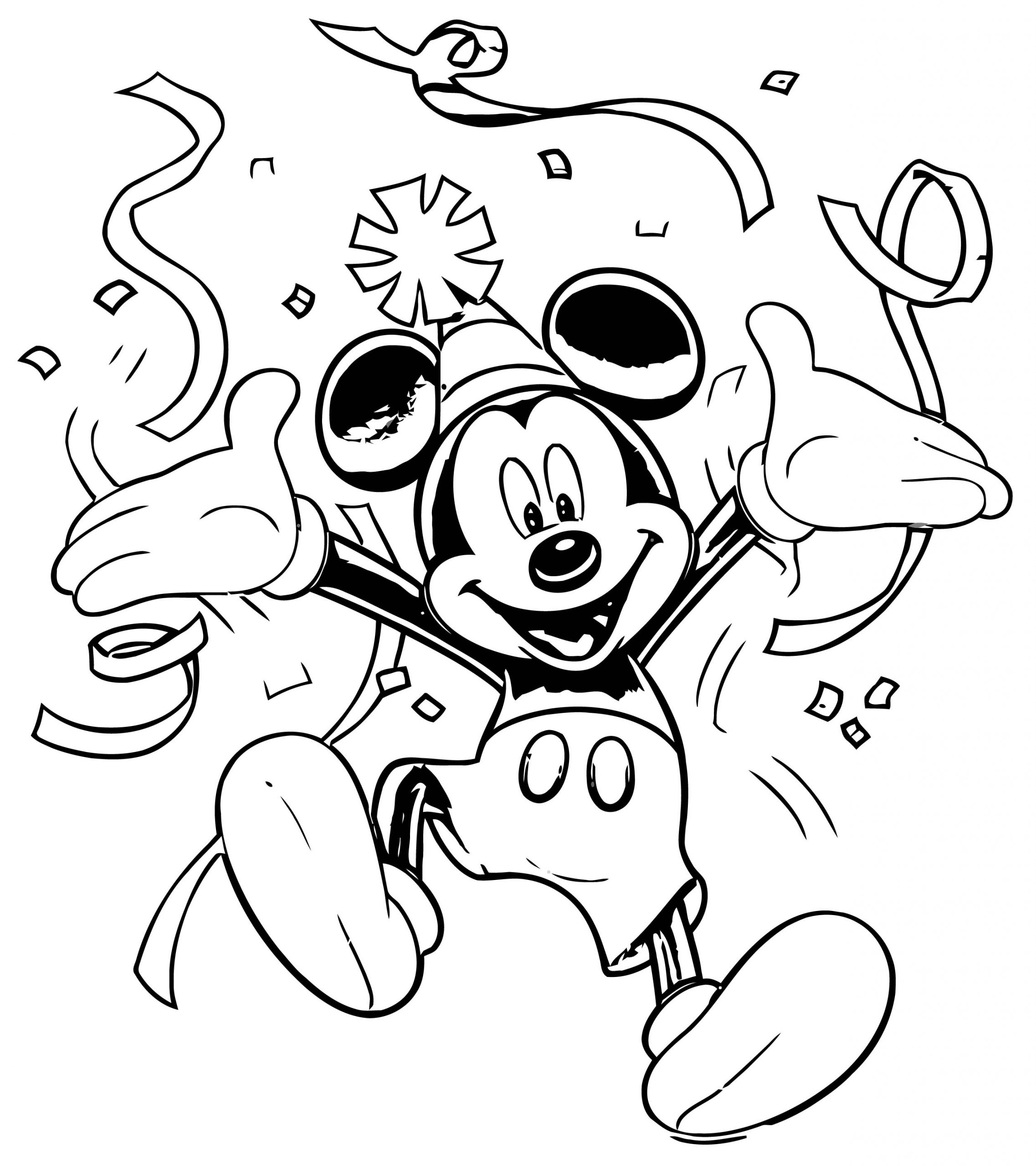 Collection Of Free Mickey Mouse Coloring Pages Free Printable