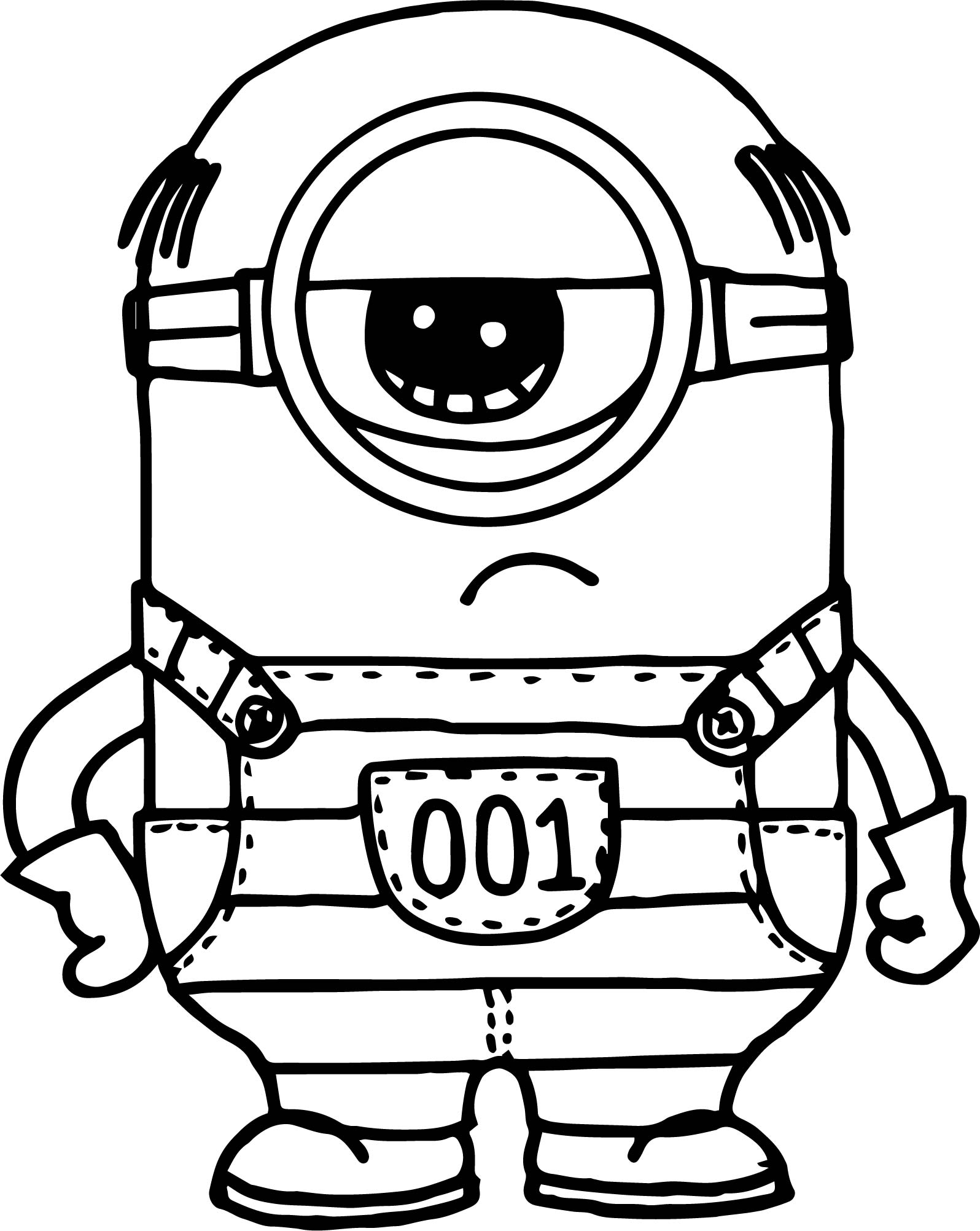 Collection Of Minion Coloring Pages Free Printable
