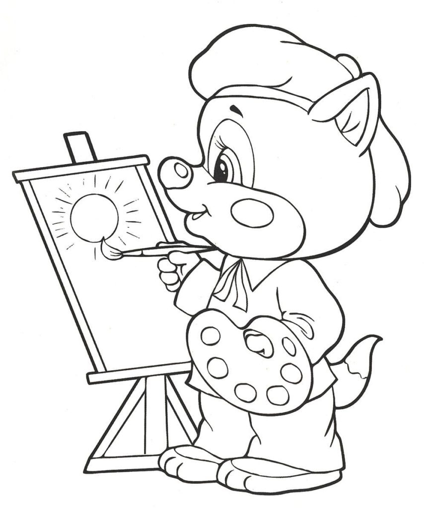 Coloring Kindergarten Printable