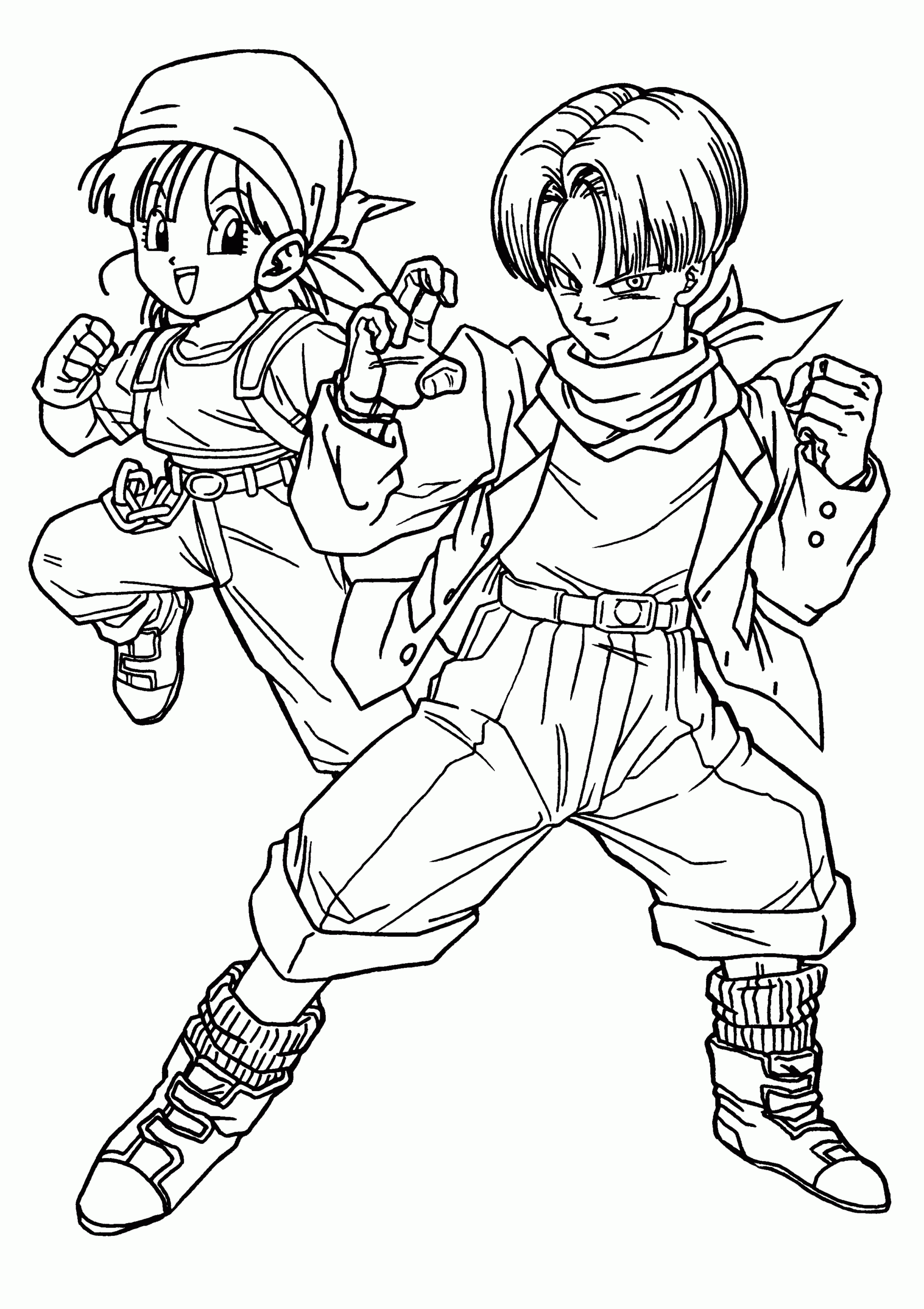 Coloring Page Dragon Ball Z Coloring Pages 18