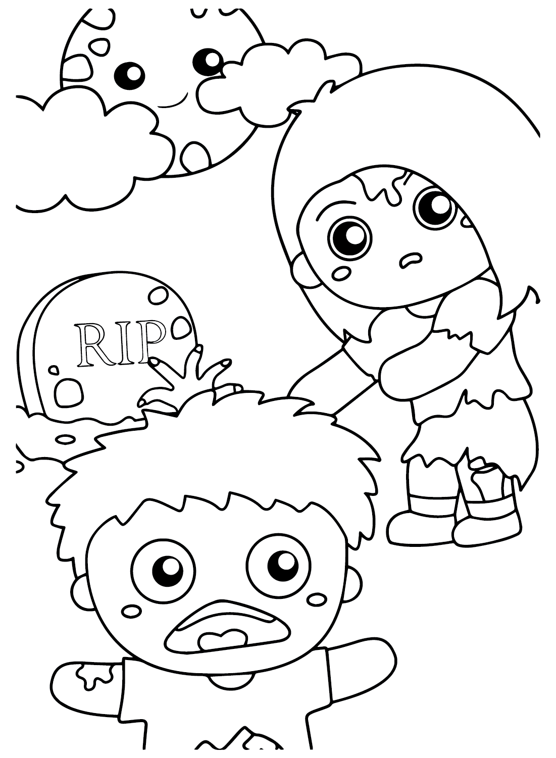 Coloring Page Halloween Costume Free Free Printable Coloring Pages