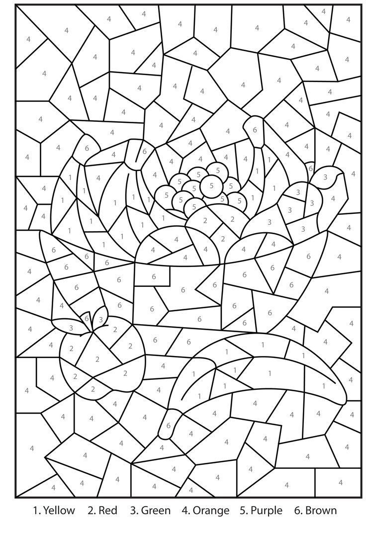 Coloring Page Phenomenal Colornumber Coloring Pages Free Free
