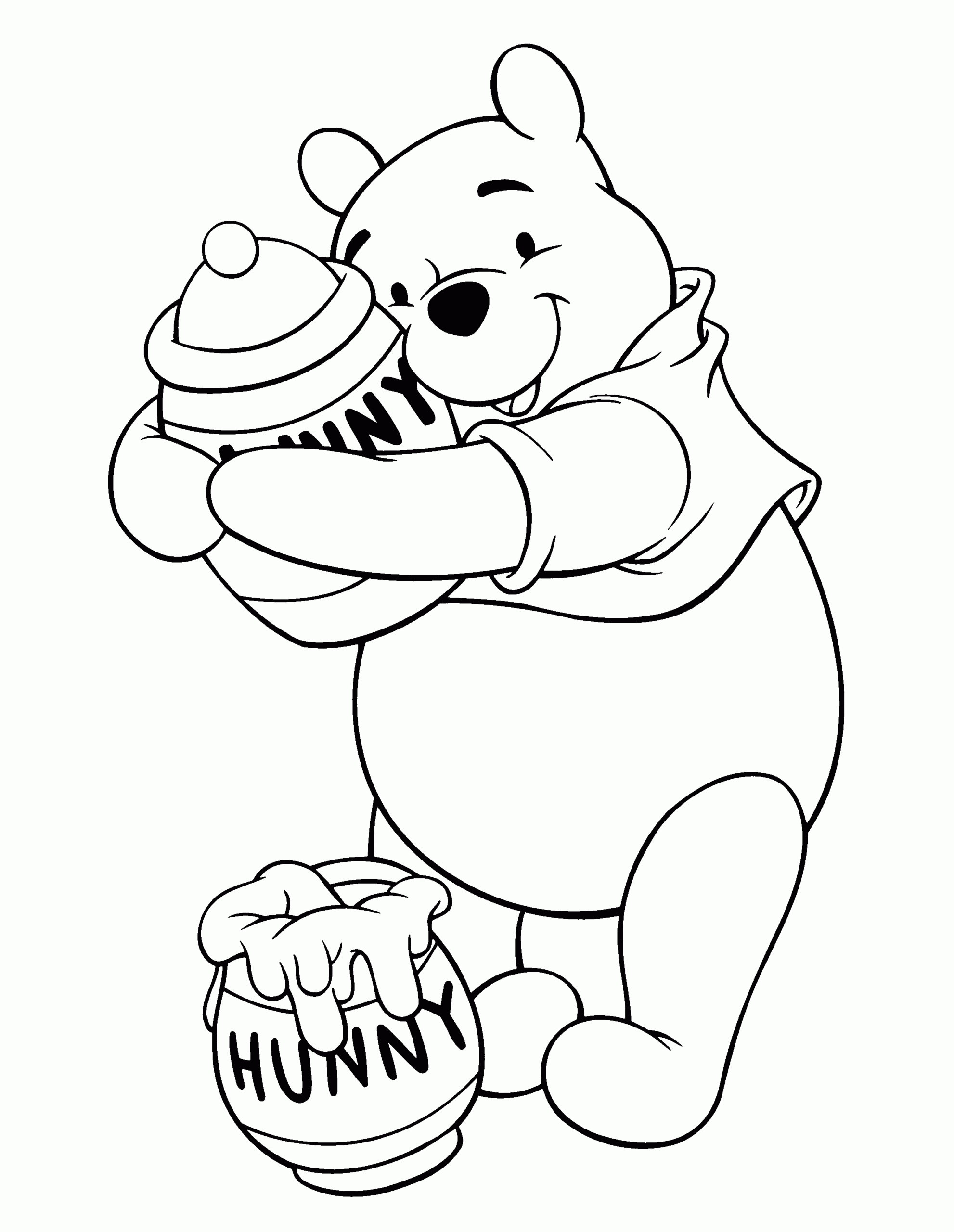 Coloring Page Winnie The Pooh Coloring Pages 79