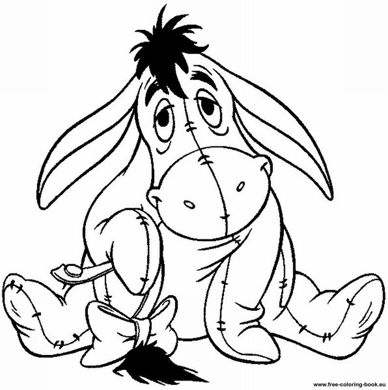 Coloring Pages Pooh Bear Coloring Home