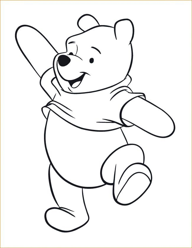 Coloring Pages Pooh Bear Coloring Pages Free Pooh Bear Coloring Pages
