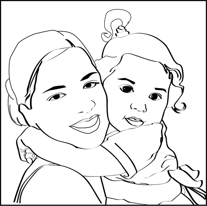 Convert Photo To Coloring Page Free At GetColorings Free 