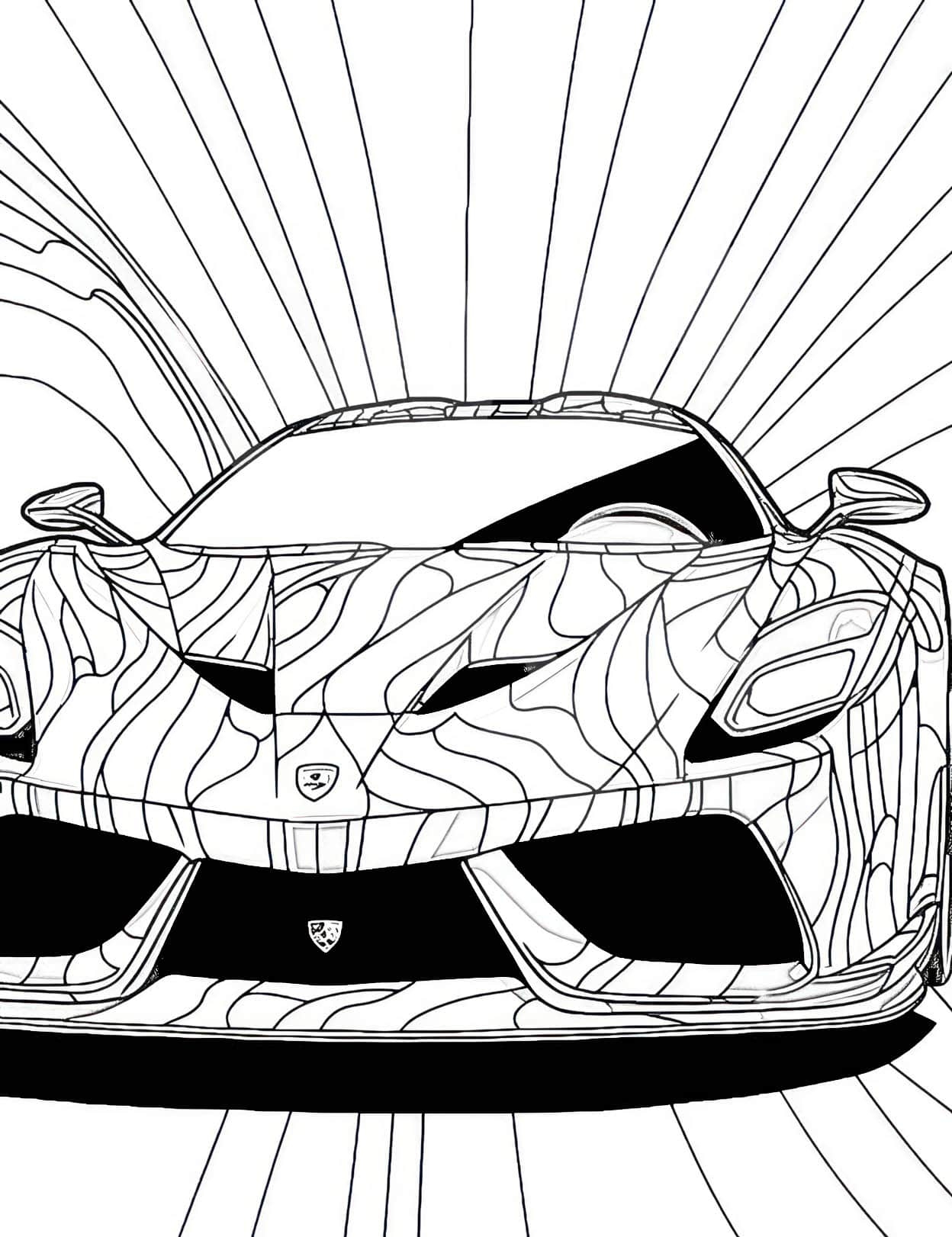 Cool Car Coloring Pages Coloring Pages