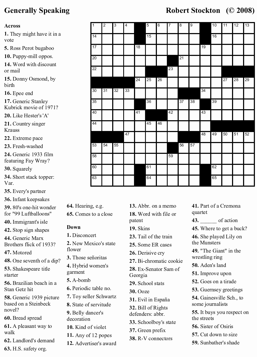 Crossword Puzzle Maker Printable Rtrs online Free Puzzle Makers 