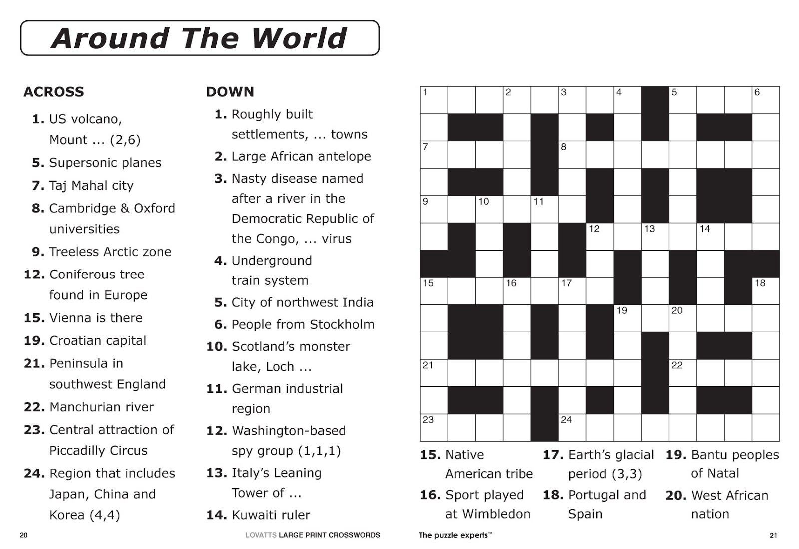 Crosswords Archives Tribune Content Agency Free Daily Printable 