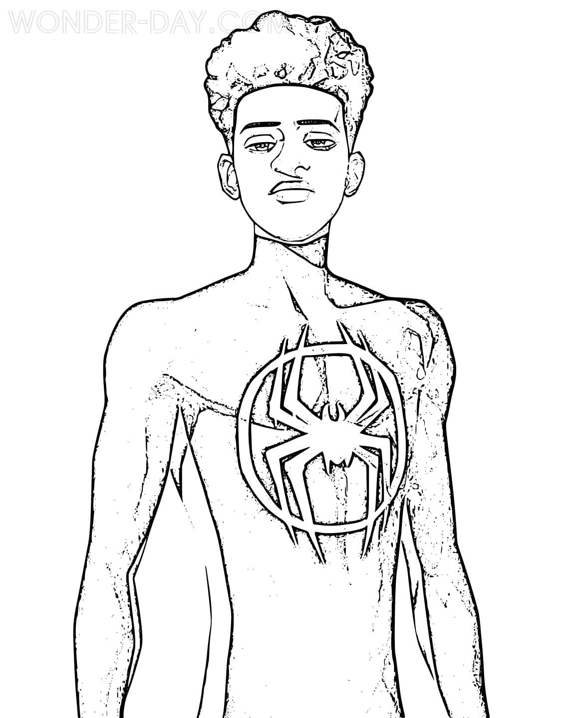 Details Of The 50 Best Spider Man Across The Spider Verse Coloring 