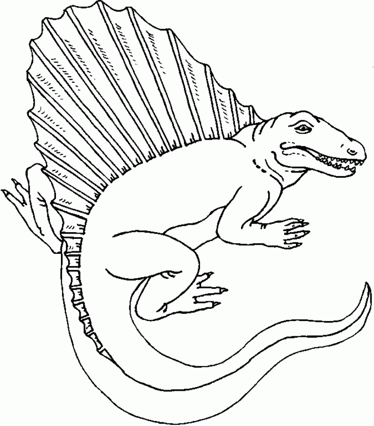 Dinosaur Printable Coloring Pages Free Coloring Home