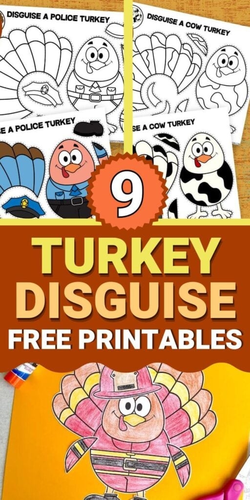 Disguise A Turkey Template Free Printable