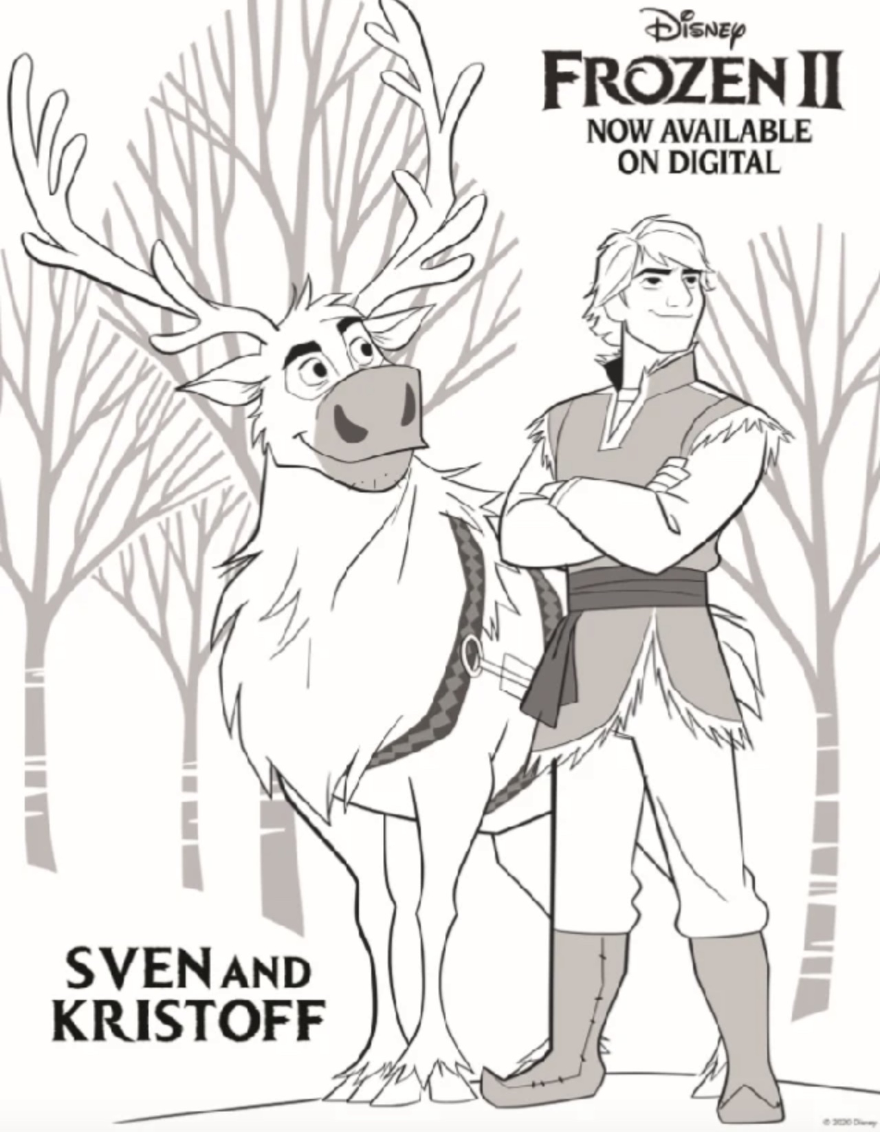 Disney Free Printable Frozen 2 Coloring Pages Sarah Scoop
