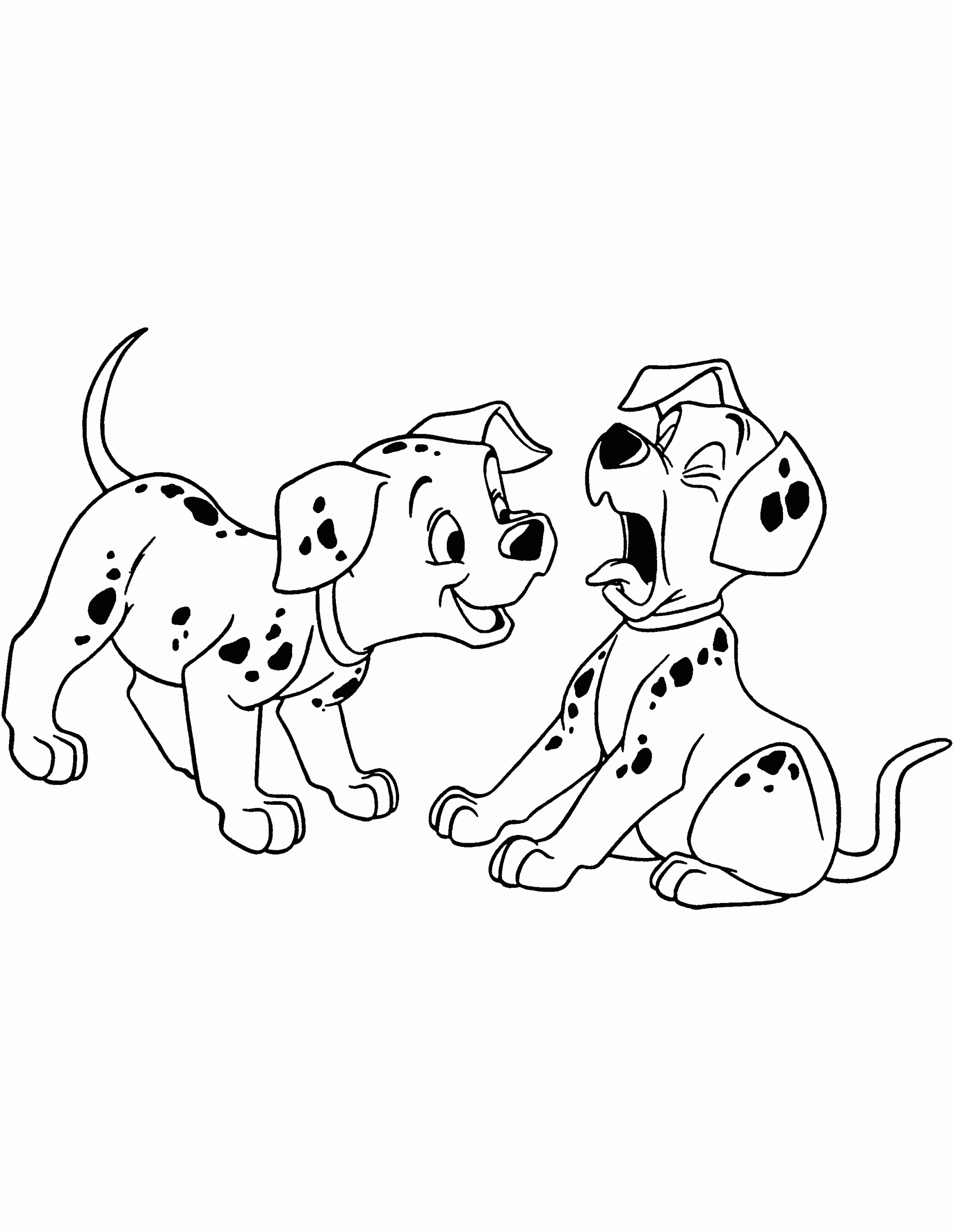 Dogs 101 Coloring Pages Download And Print For Free