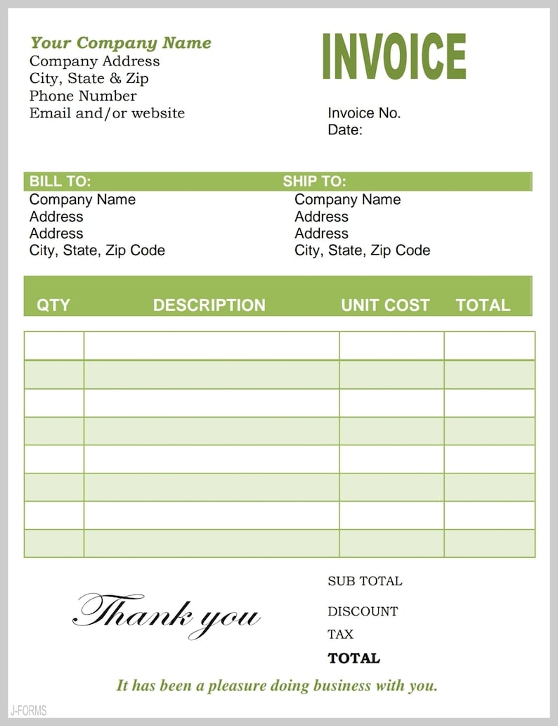 Download Free Printable Invoice Templates In Pdf Invoiceowl Vrogue