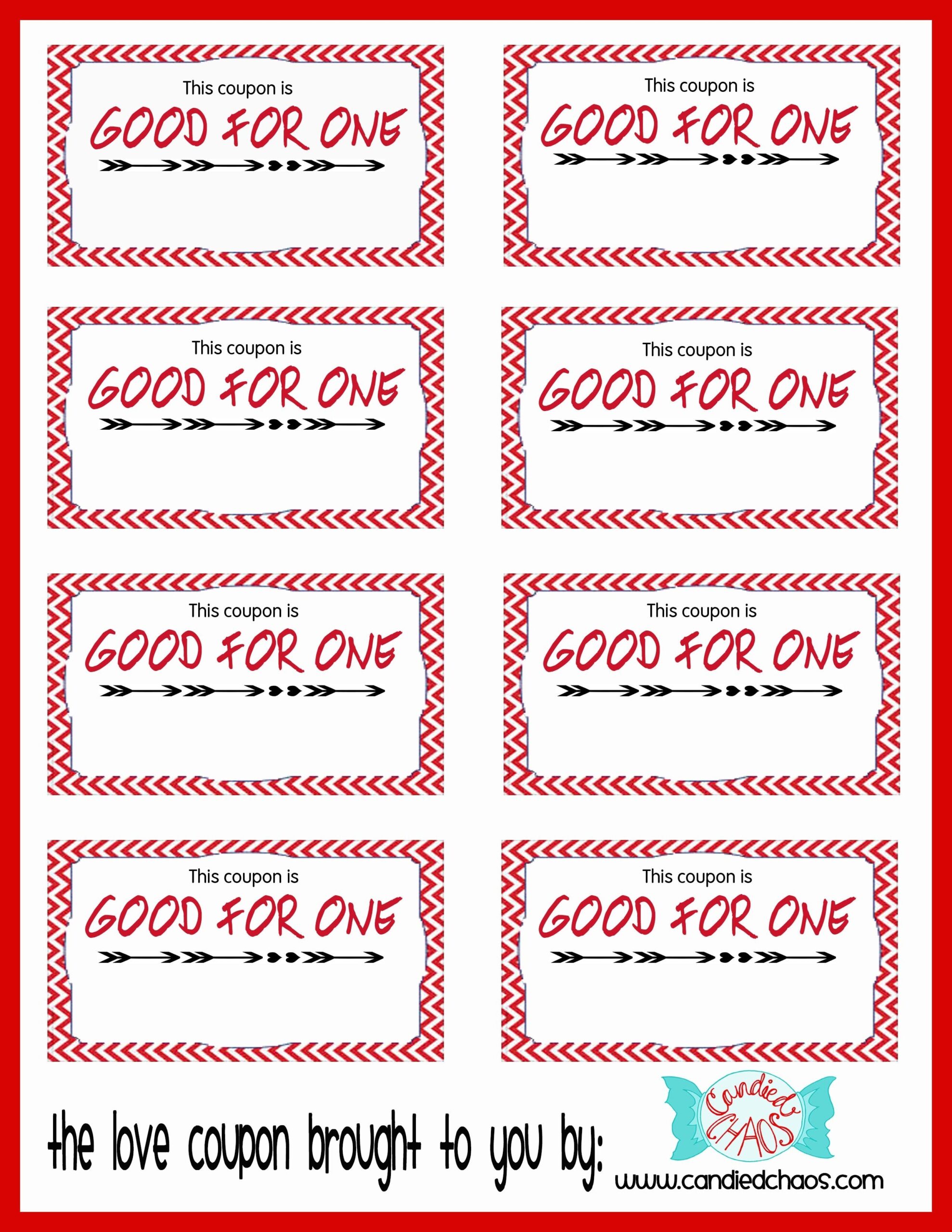 Downloadable Free Printable Coupon Template