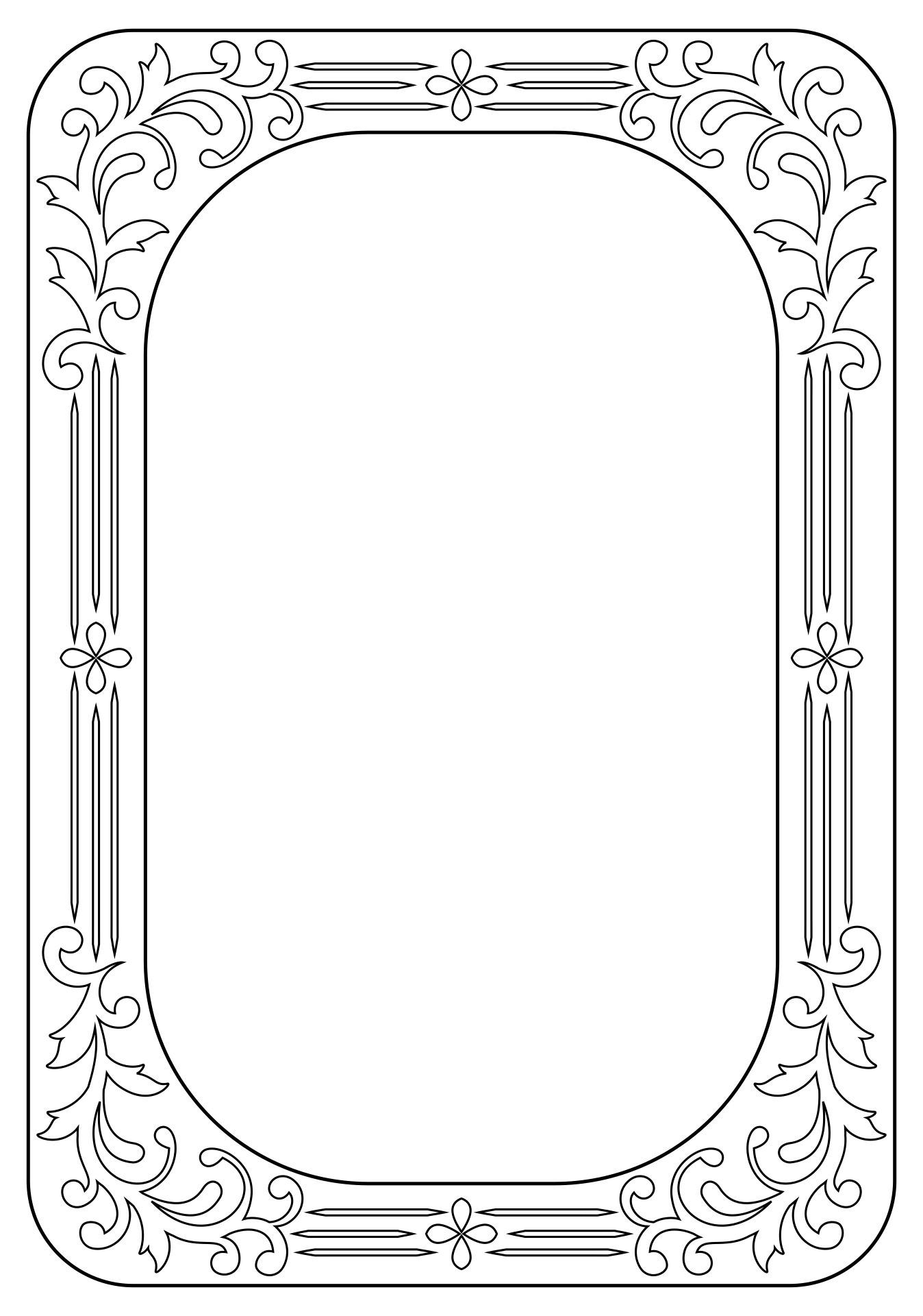 Downloadable Free Printable Picture Frame Templates Free Yourself From 