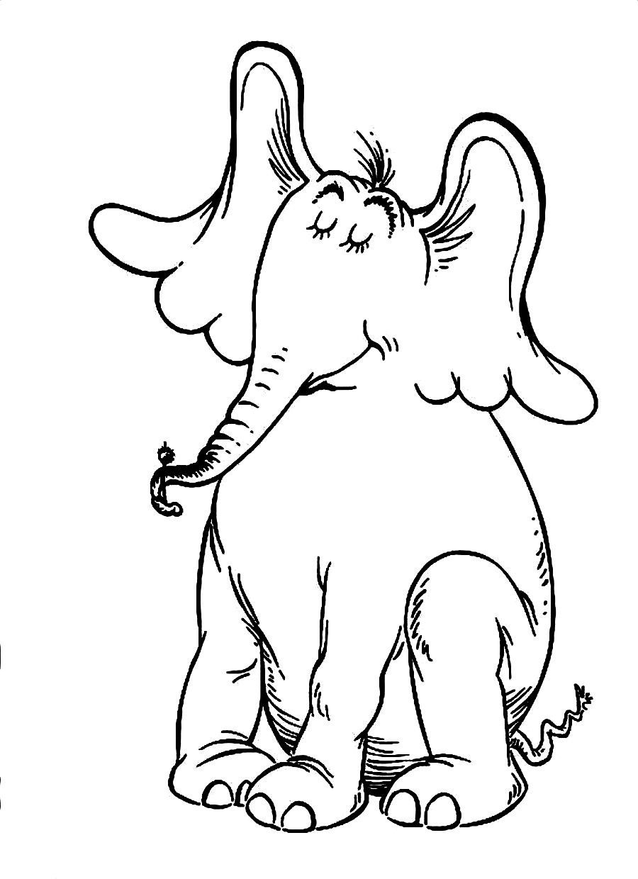 Dr Seuss Printables Coloring Pages