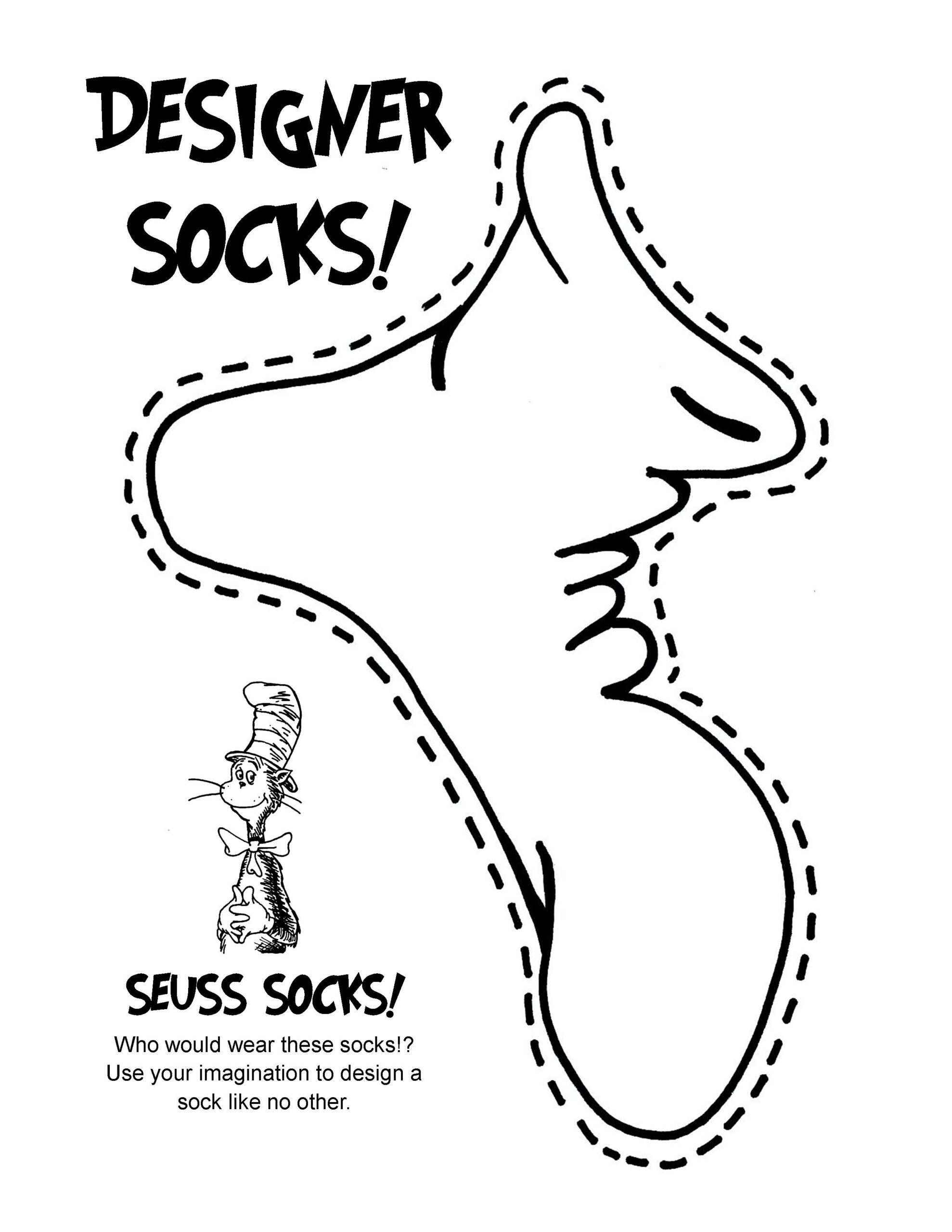 Dr Seuss Printables Coloring Pages