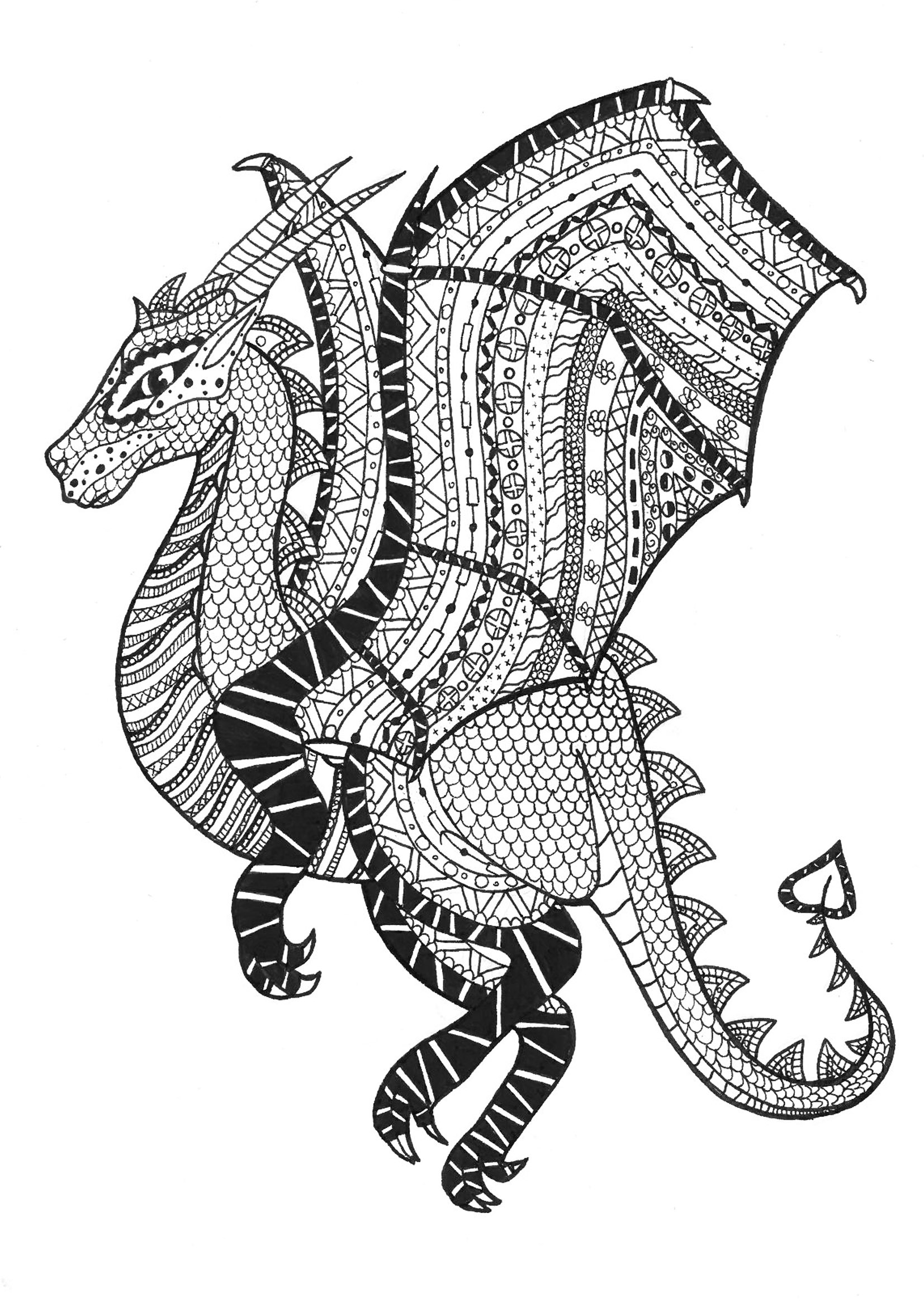 Dragon Coloring Pages Coloring