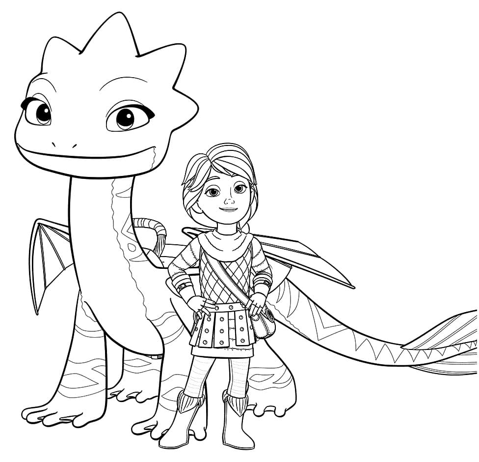 Dragons Rescue Riders Printable Coloring Page Free Printable Coloring