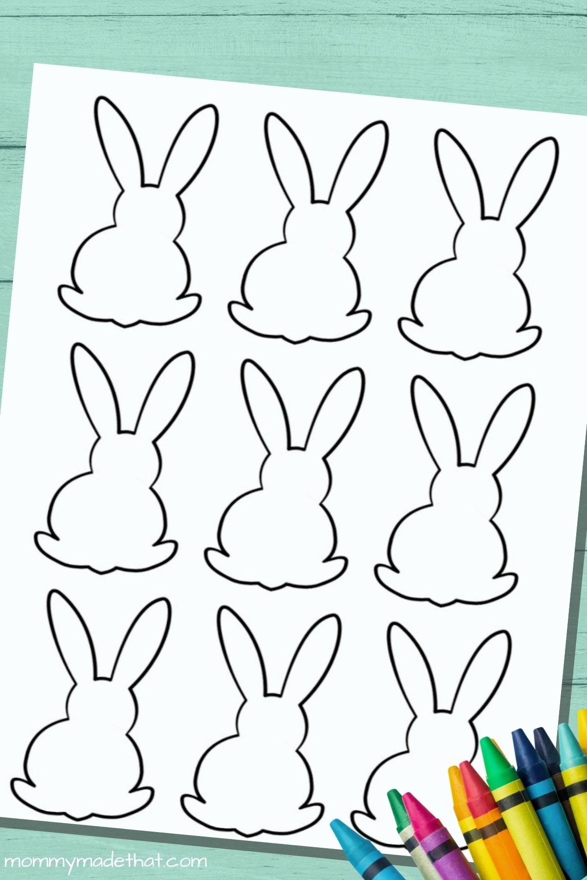 Easter Bunny Template Free Printable Free Printable Templates