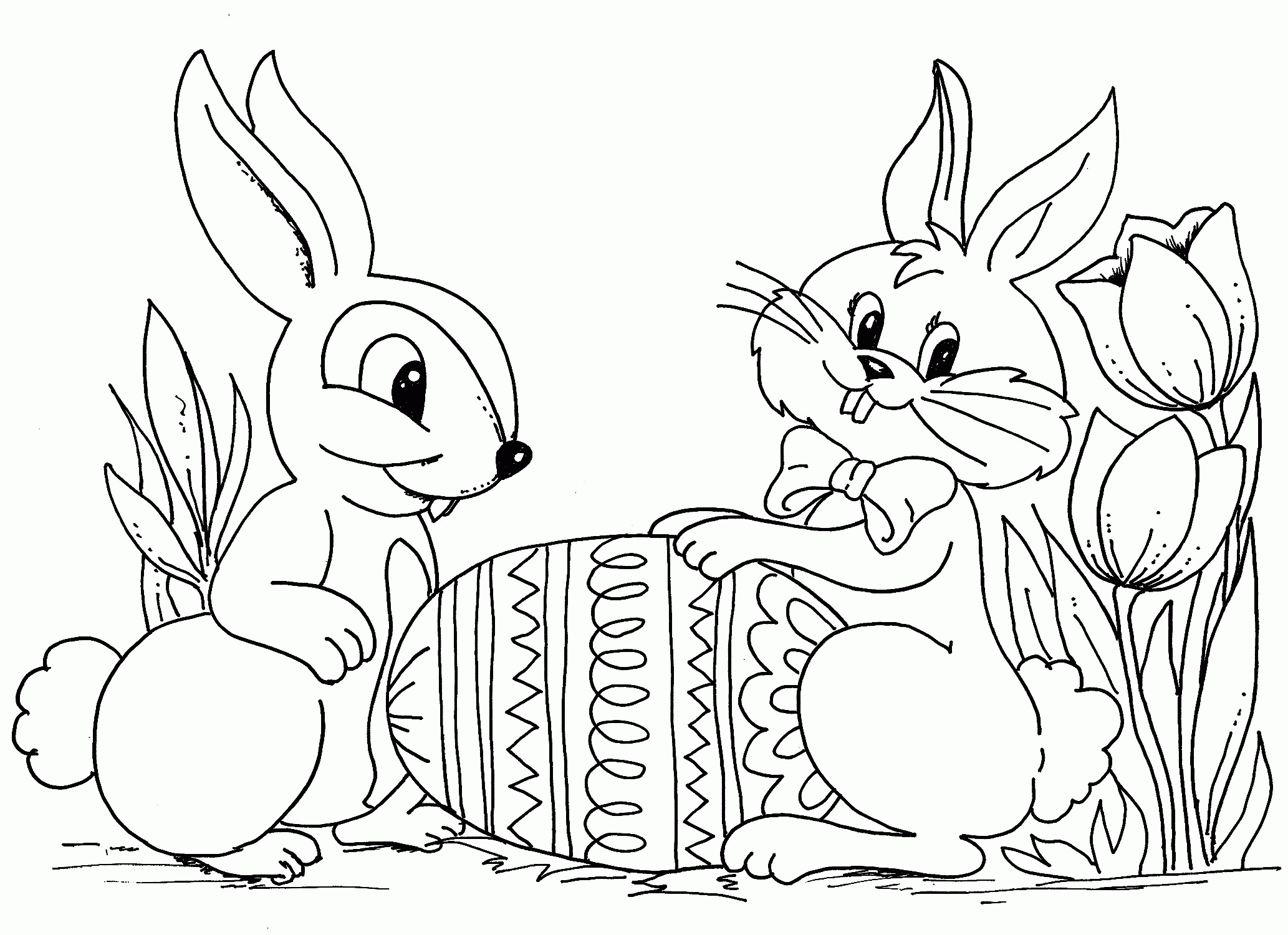 Easter Coloring Pages Pdf Coloring Home