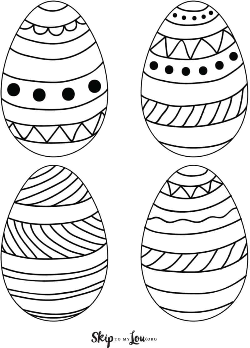 Easter Egg Template Free Printable Printable Templates