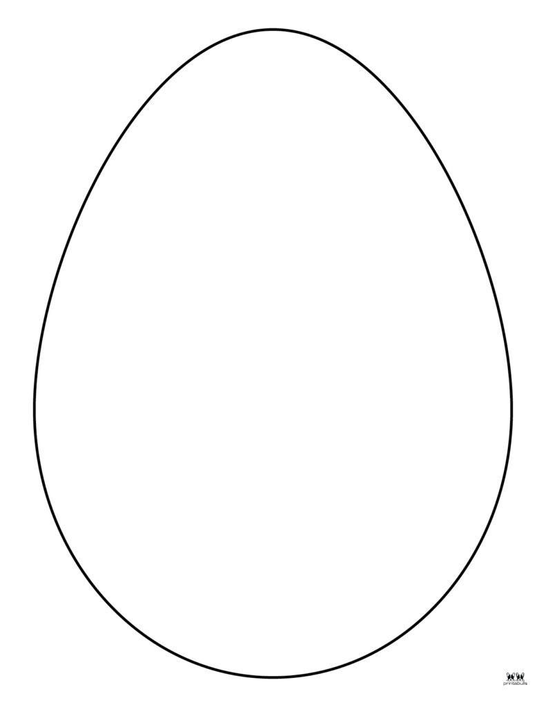 Easter Egg Templates Coloring Pages 129 FREE Pages PrintaBulk