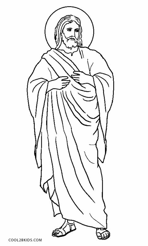 Effortfulg Jesus Coloring Pages Printable