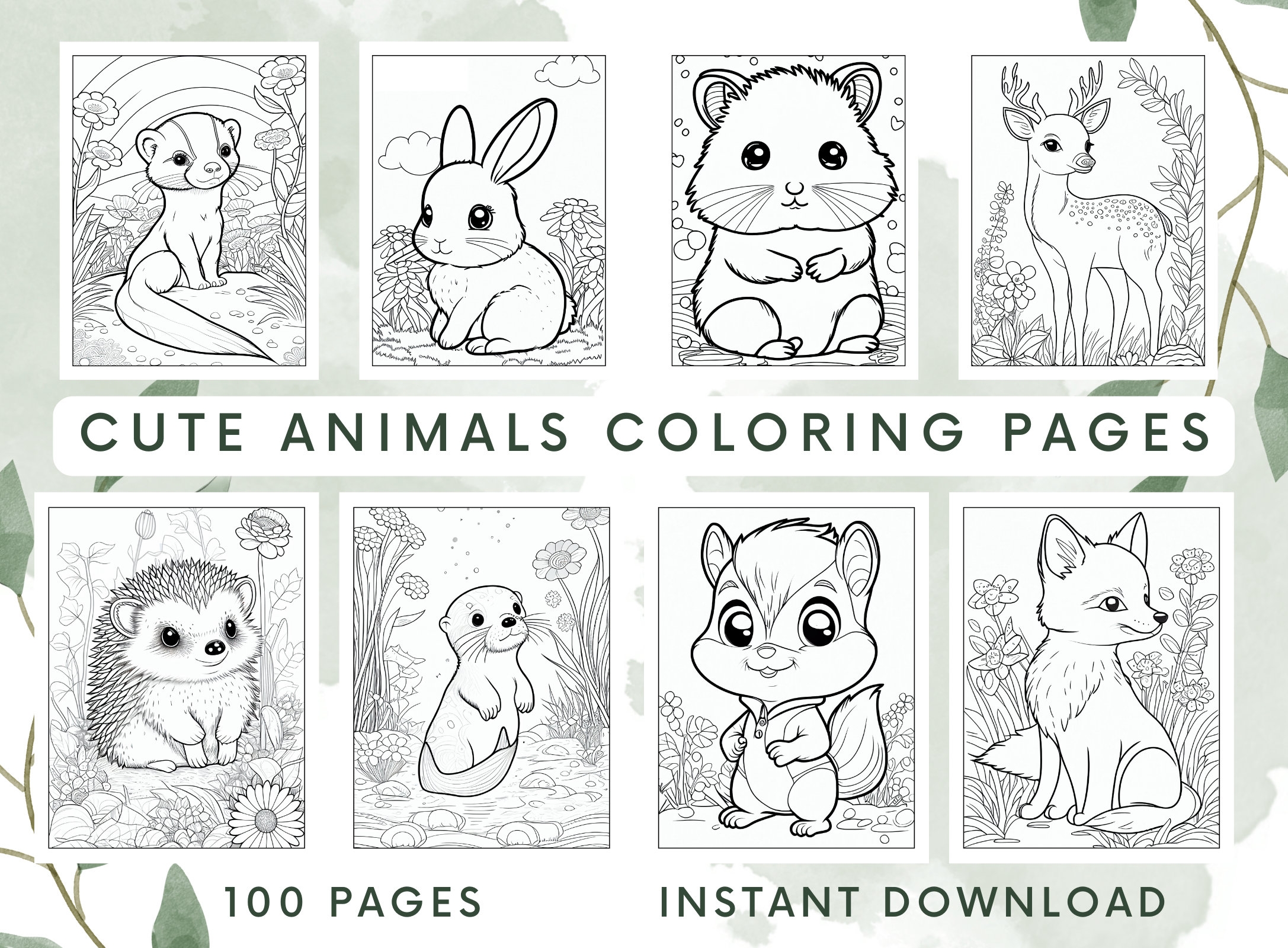 Elegant Animal Coloring Pages Coloring Pages