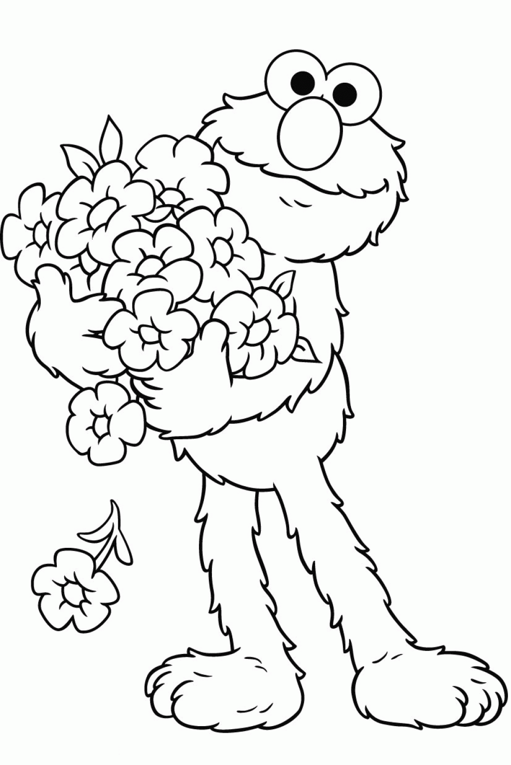 Elmo Coloring Pages Printable Free Coloring Home