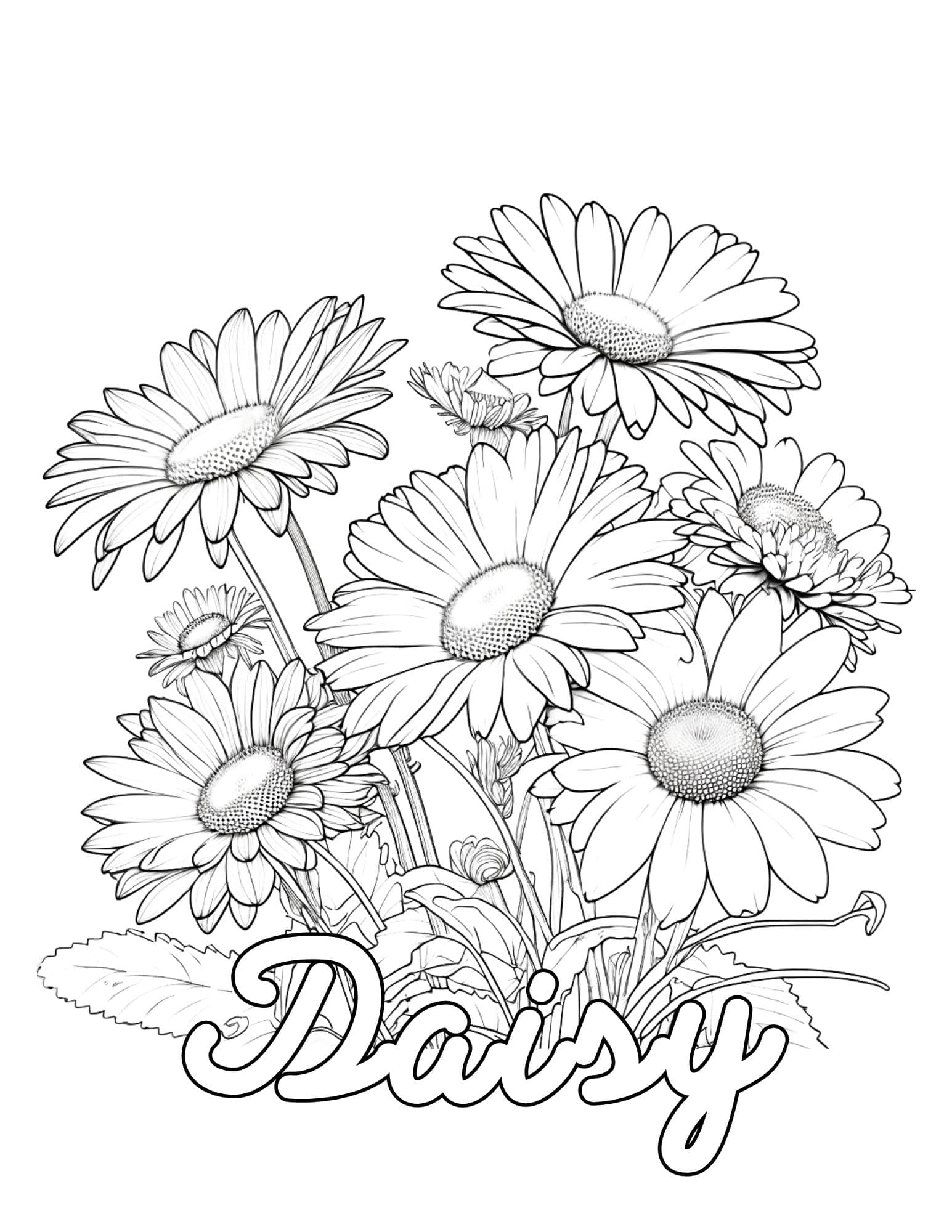 Escape Into Tranquility With Coloring Pages For Adults Flowers