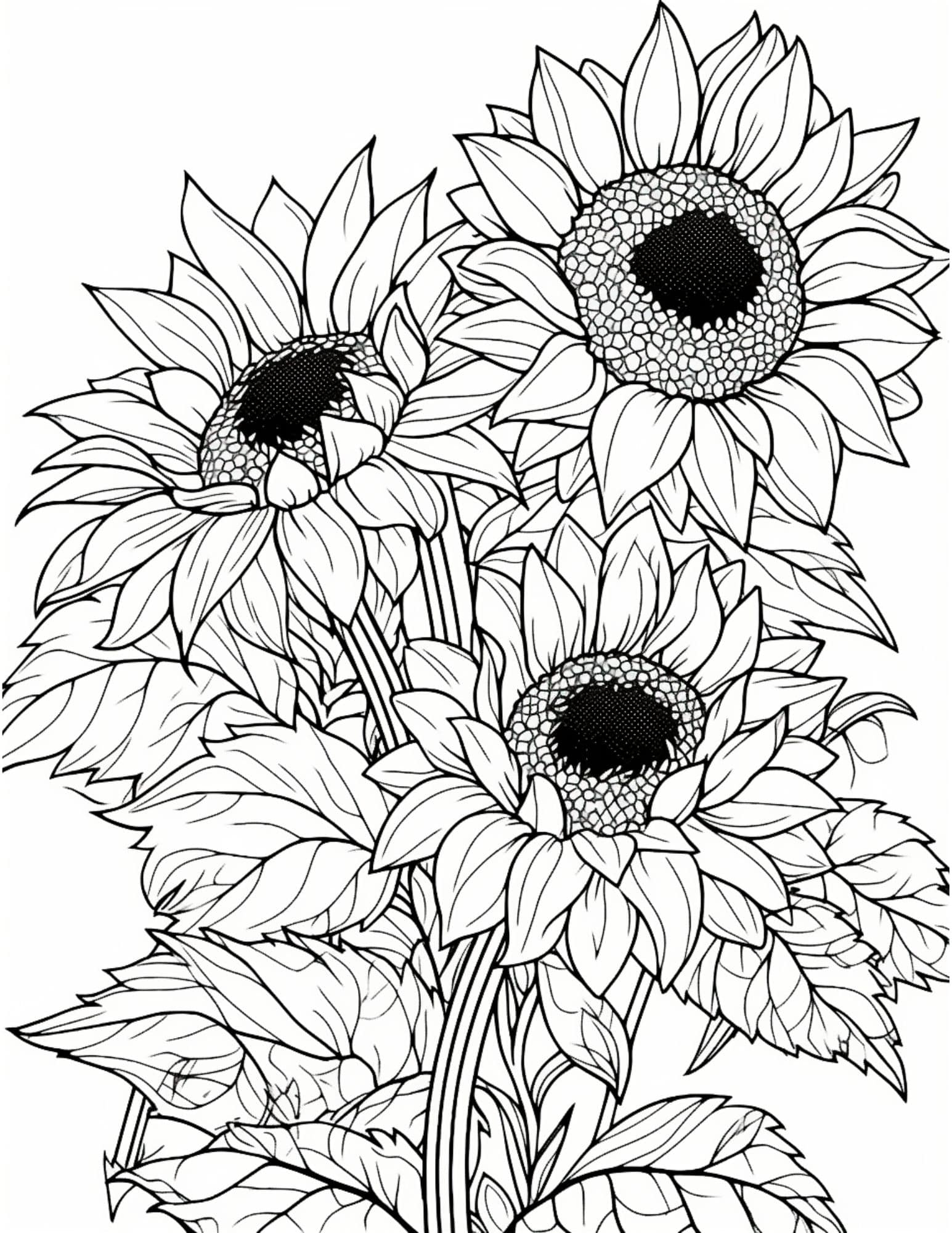 Fall Flowers Coloring Pages Coloring Nation