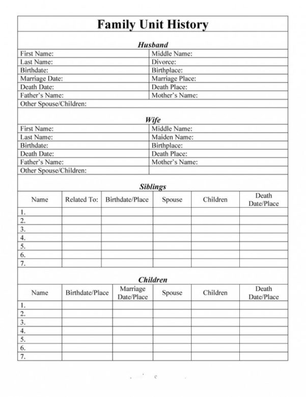 Family Tree Spreadsheet Template Within 006 Printable Family Tree 