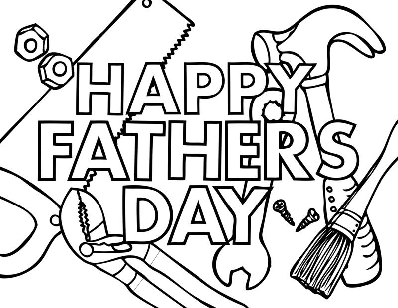 Father 39 s Day Printable Coloring Pages