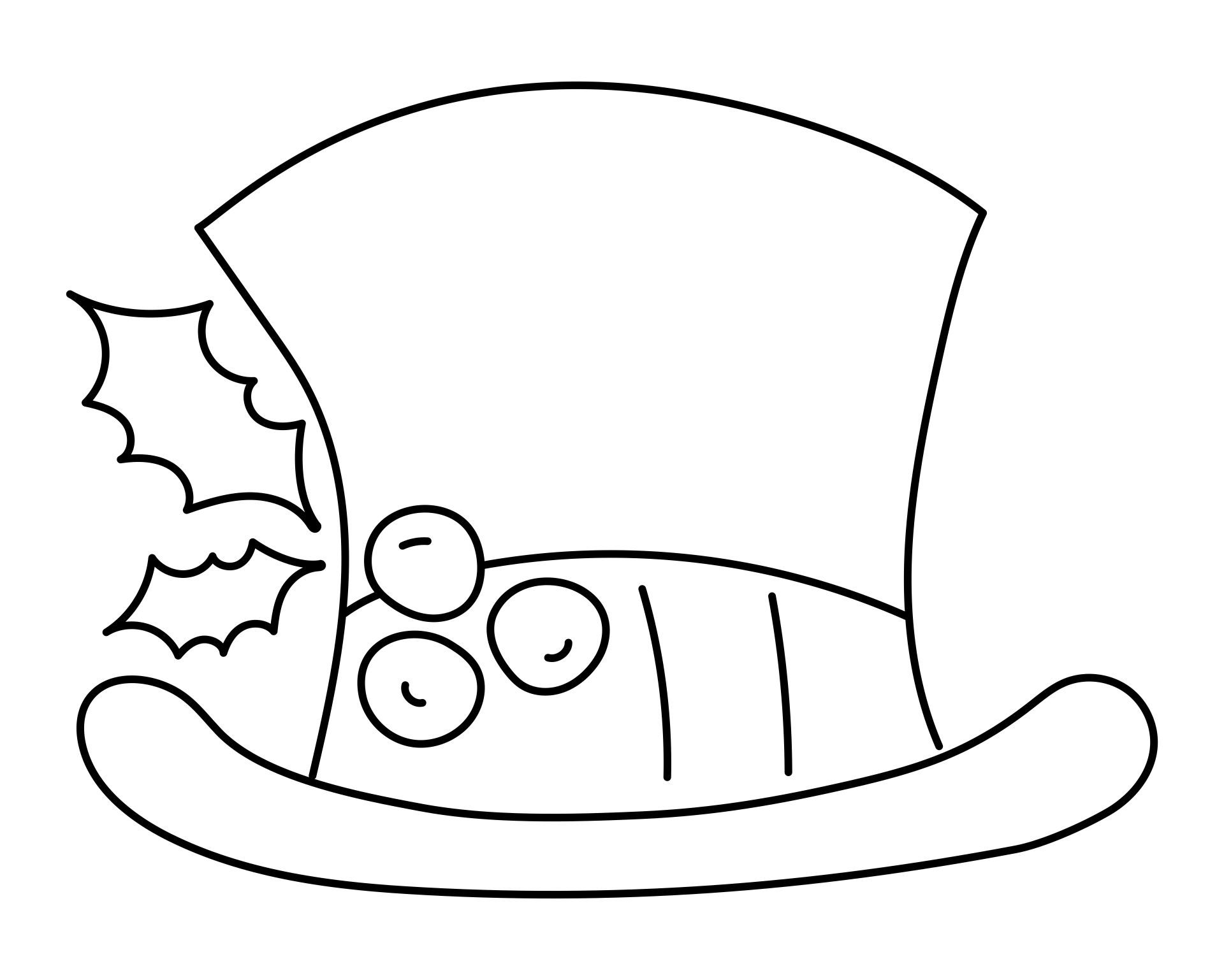 Felt Snowman Hat Template 10 Free PDF Printables Printablee