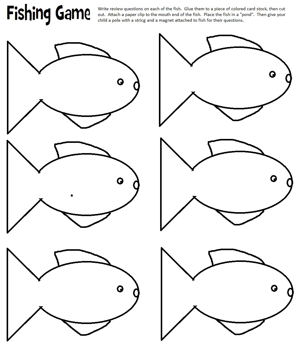 Fish Cutouts Printable