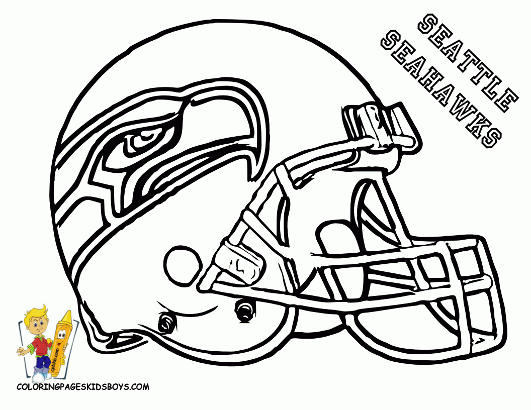 Football Coloring Pages Printable Coloring Home