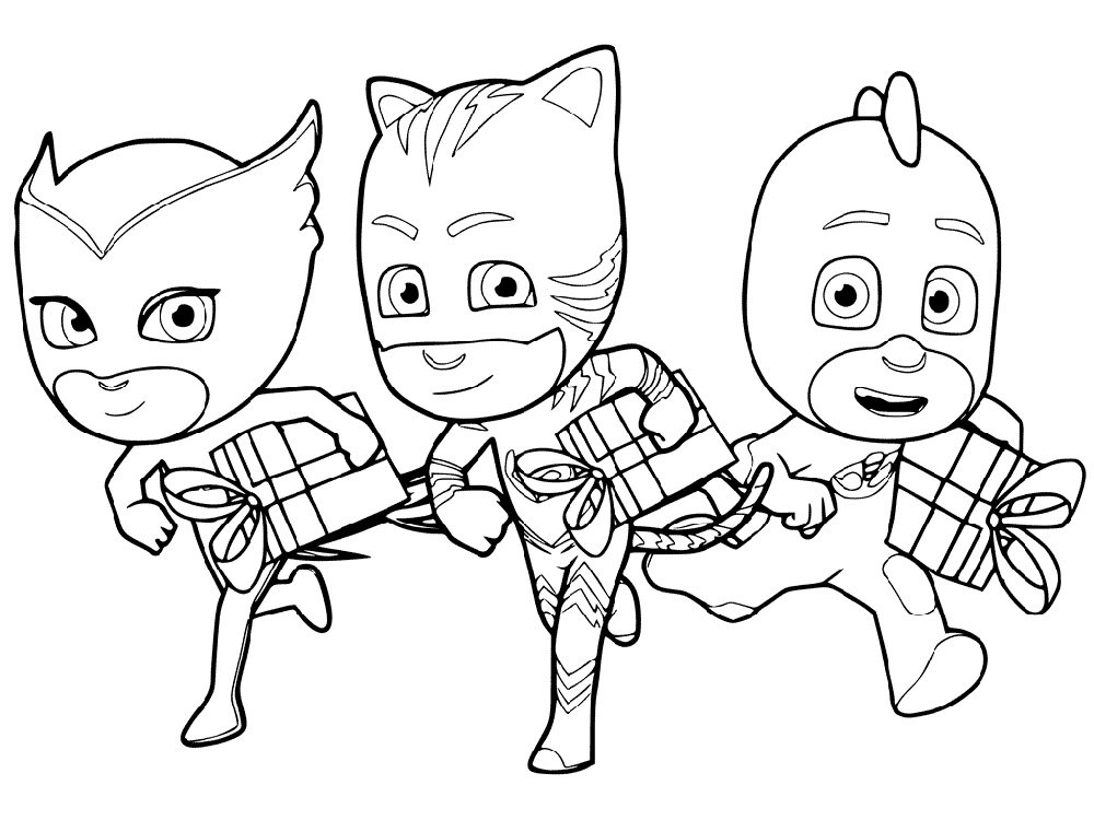 Free And Printable PJ Masks Coloring Pages Archives 101 Coloring