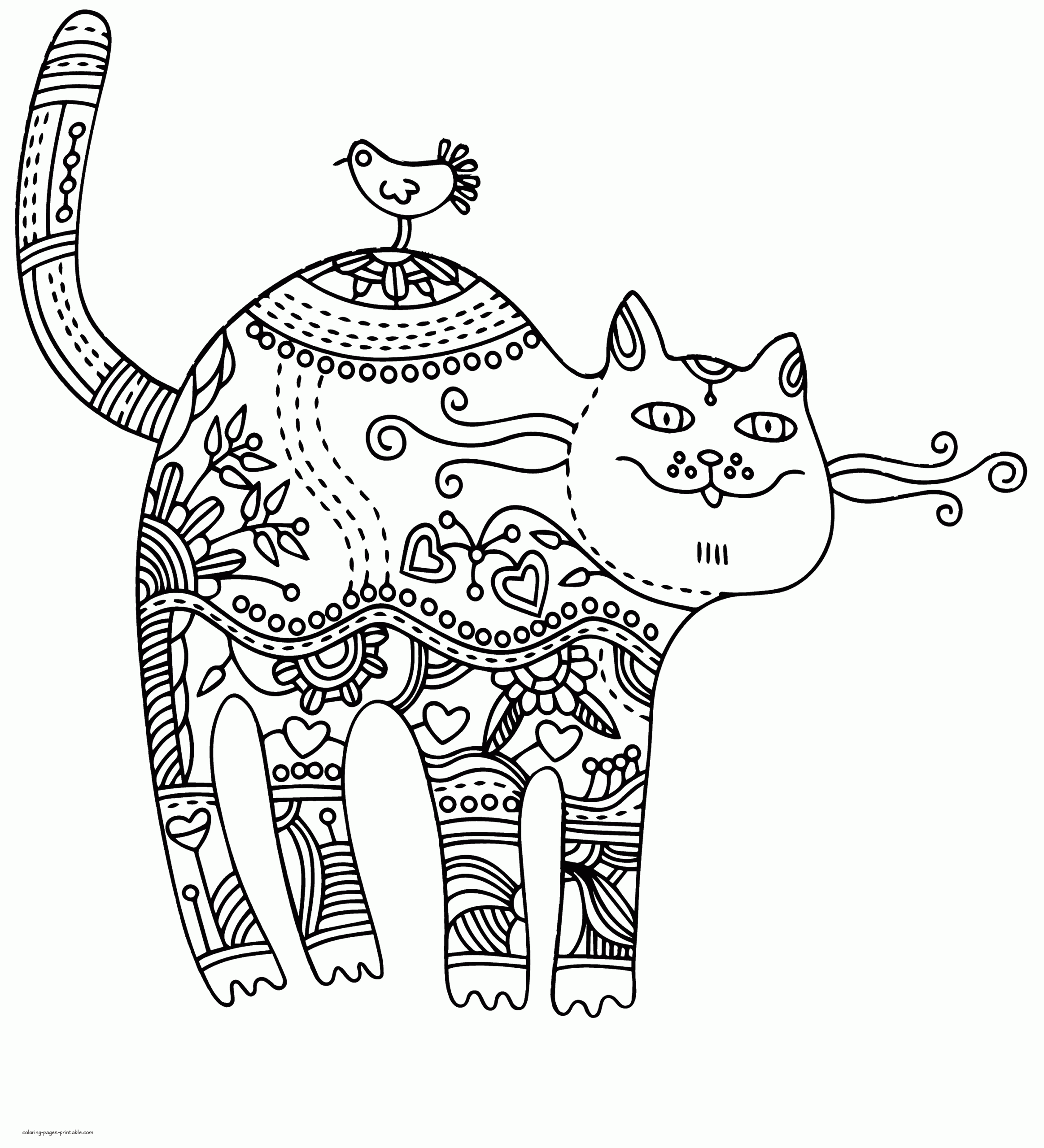 Free Animal Coloring Pages For Adults COLORING PAGES PRINTABLE COM