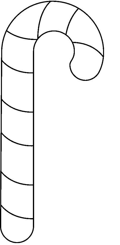 Free Candy Cane Template Printables Vrogue co