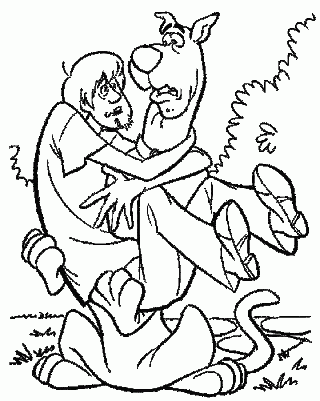 Free Cartoon Color Pages Coloring Home