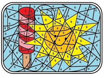Free Color By Number Pages At GetDrawings Free Download