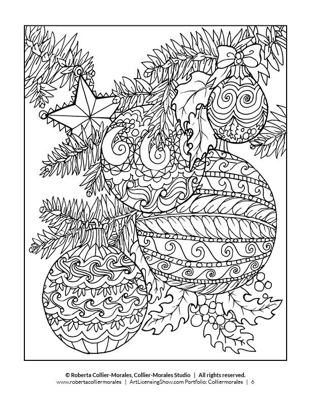 Free Coloring Pages Holiday Printable